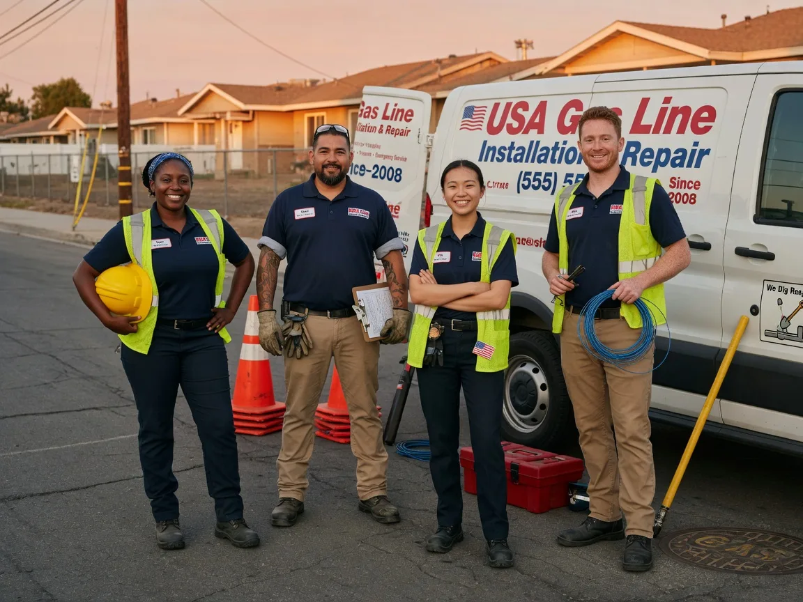 Gas Line Installation company in Gillett, PA